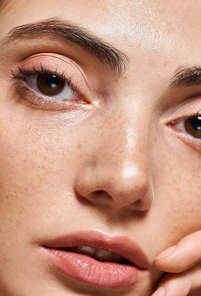 sin ojeras